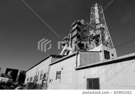 Industrial area landscape Industrial area landscape 92905262
