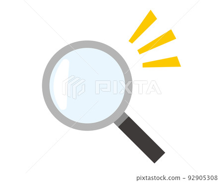 放大鏡矢量圖放大鏡圖標 放大鏡矢量圖放大鏡圖標 92905308