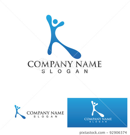 Healthy Life People Logo Healthy Life People Logo 92906374