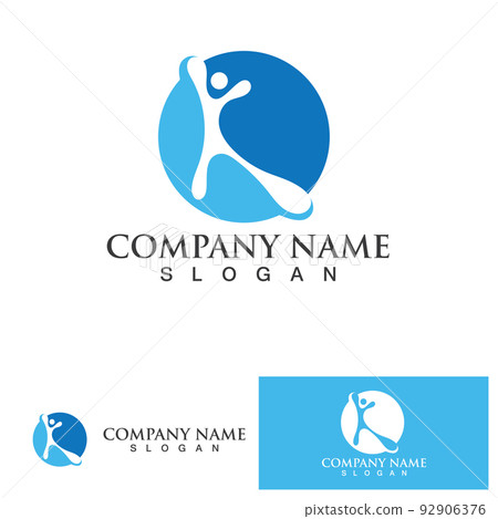 Healthy Life People Logo Healthy Life People Logo 92906376