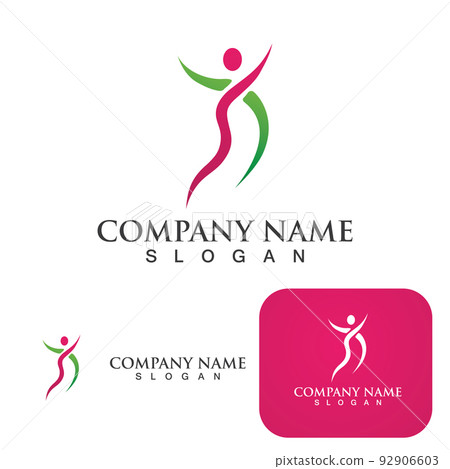 Healthy Life People Logo Healthy Life People Logo 92906603