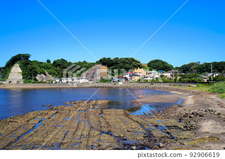 三浦半島、惠那灣和松和地區的風景[神奈川縣三浦市] 92906619