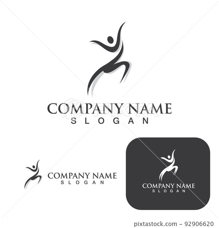 Healthy Life People Logo 92906620