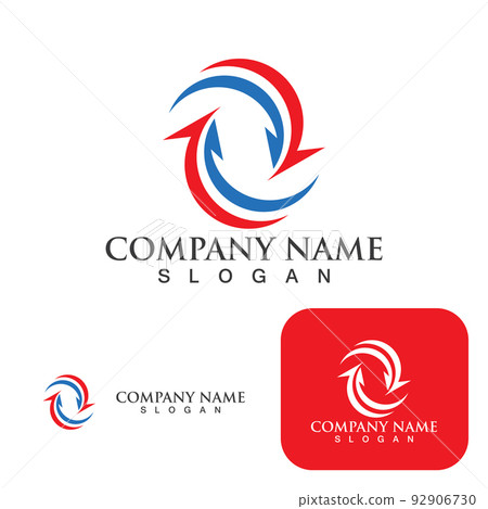 C Circle ring logo Template vector icon C Circle ring logo Template vector icon 92906730