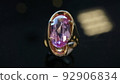 pink sapphire ring 92906834