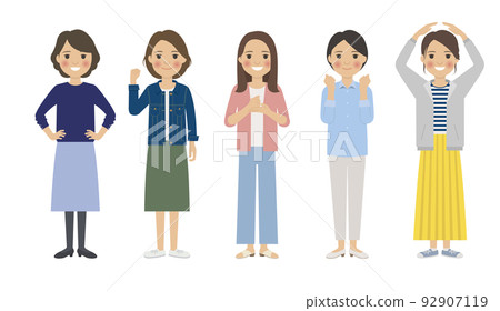 female pose 4 92907119