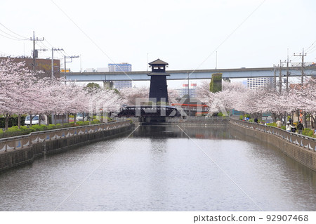 東京都江戶川區防火瞭望塔新川千本櫻起點 東京都江戶川區防火瞭望塔新川千本櫻起點 92907468