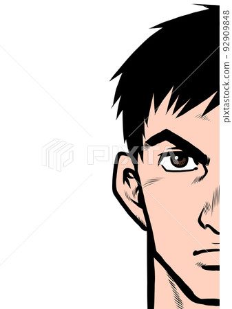 half man - Stock Illustration [92909848] - PIXTA