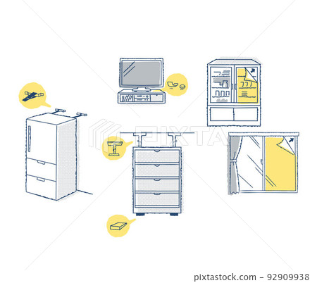 防災備災 跌倒/跌倒/移動預防措施 防災備災 跌倒/跌倒/移動預防措施 92909938