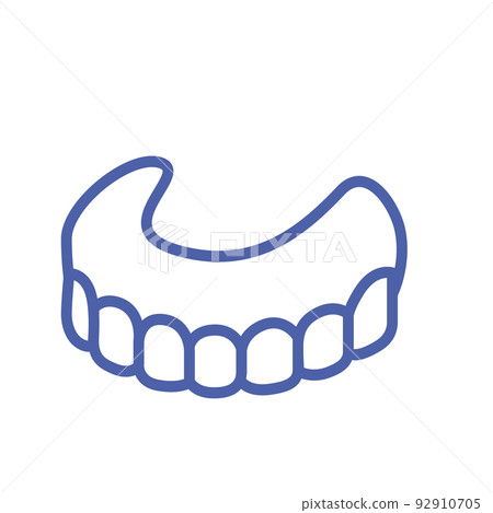 Denture illustration 92910705