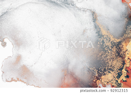 Burning abstract background from marble ink art of exquisite original painting Burning abstract background from marble ink art of exquisite original painting 92912315