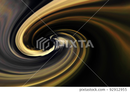Background material with the image of a warp in outer space (image of a wormhole / black hole) 92912955