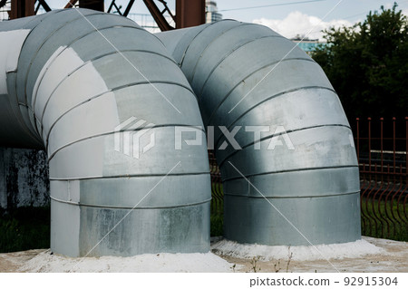 Industrial huge pipes. 92915304