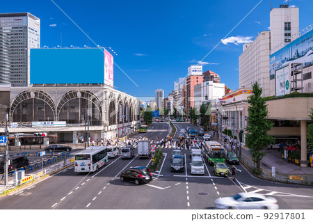 《Tokyo》Shinagawa Station and cityscape 《Tokyo》Shinagawa Station and cityscape 92917801