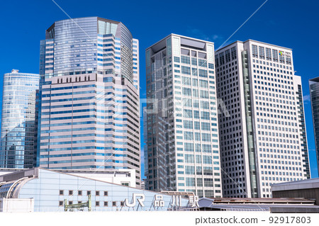 《Tokyo》Shinagawa Station and cityscape 《Tokyo》Shinagawa Station and cityscape 92917803
