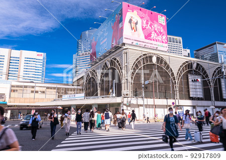 《Tokyo》Shinagawa Station and cityscape 《Tokyo》Shinagawa Station and cityscape 92917809
