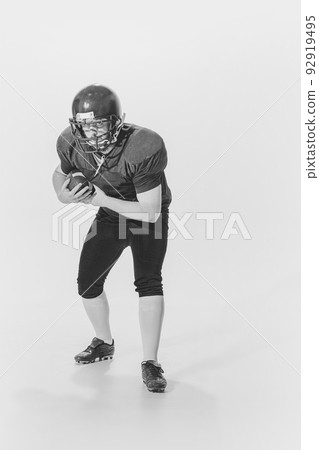 American Football Player  Gridiron Retro Style - American