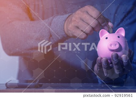 investor online saving concept investor online saving concept 92919561