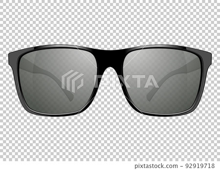 Sun Glasses Vector Illustration Realistic Stock Illustration