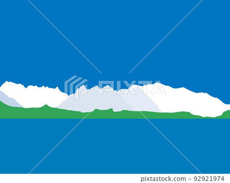 mont blanc lake blanc lac blanc chamonix chamonix 92921974