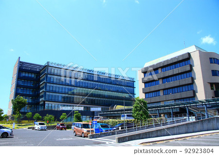 小牧市和小牧市政府的風景 92923804