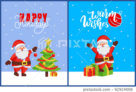 Happy Holidays and Merry Christmas 2019 posters 92924006