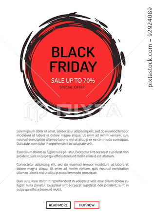 Black Friday Sale on 25 November 2018, Save Tag 92924089