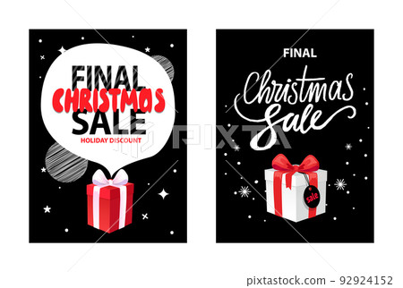 Final Christmas Sale, Holiday Discount, Gift Box Final Christmas Sale, Holiday Discount, Gift Box 92924152