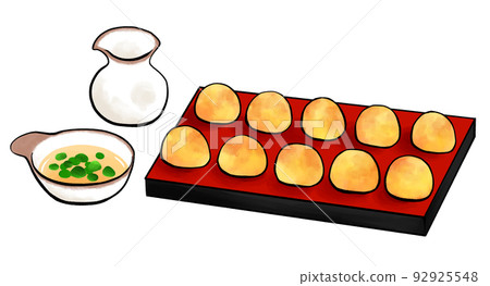 Illustration of Akashiyaki Illustration of Akashiyaki 92925548