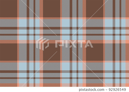 Plaid background, check seamless pattern. Vector fabric texture for textile print, wrapping paper, gift card or wallpaper. 92926549