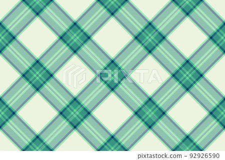 Tartan plaid background, diagonal check seamless pattern. Vector fabric texture for textile print, wrapping paper, gift card, wallpaper. Tartan plaid background, diagonal check seamless pattern. Vector fabric texture for textile print, wrapping paper, gift card, wallpaper. 92926590