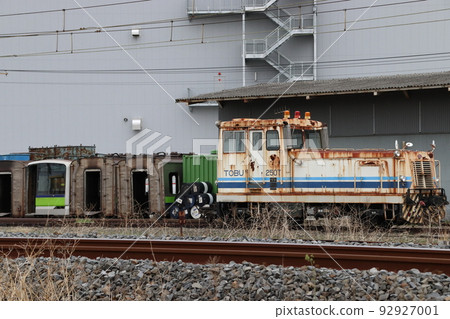 北館林倉庫:鐵路車輛報廢工廠 北館林倉庫:鐵路車輛報廢工廠 92927001