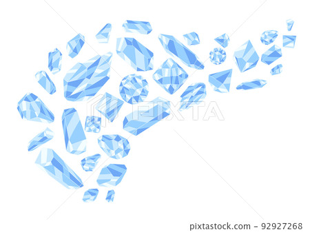 Background with crystals or crystalline minerals. Jewelry or semiprecious gem stones. Background with crystals or crystalline minerals. Jewelry or semiprecious gem stones. 92927268