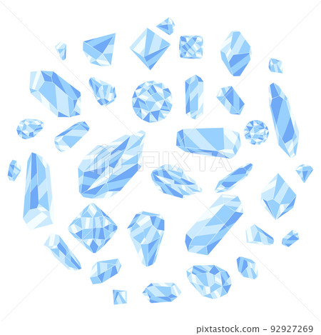 Background with crystals or crystalline minerals. Jewelry or semiprecious gem stones. Background with crystals or crystalline minerals. Jewelry or semiprecious gem stones. 92927269