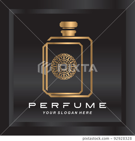 Ad Banner Of Luxury Perfume Brand Stock Illustration - Download