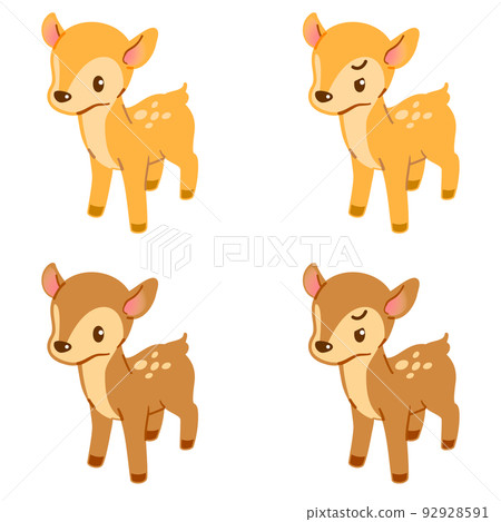 Illustration of a fawn 92928591