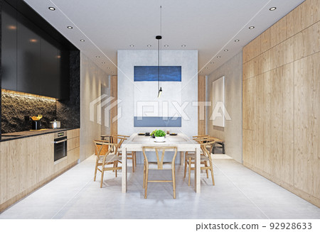 modern kitchen interior modern kitchen interior 92928633