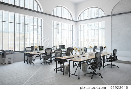 modern office interior modern office interior 92928646