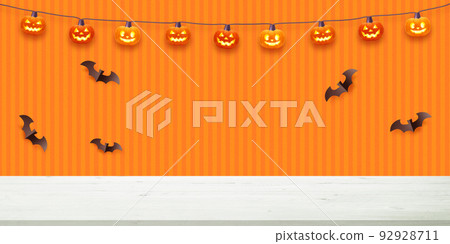 halloween illustration real background halloween illustration real background 92928711