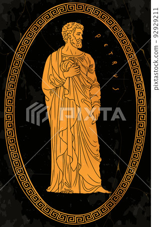 Vector Greek people. 92929211