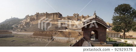panorama of Amber Fort panorama of Amber Fort 92929376