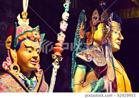 Buddha statue in Thikse Monastery, Ladakh, India's most unexplored region 92929955