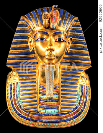 Tutankhamun's golden burial mask Tutankhamun's golden burial mask 92930606
