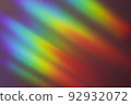 Beautiful spectral gradient of sunlight on the wall. 92932072