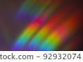 Beautiful spectral gradient of sunlight on the wall. 92932074