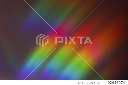 Beautiful spectral gradient of sunlight on the wall. 92932074