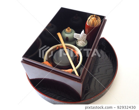 Urasenke，在Uta花店前面的一套工具 92932430