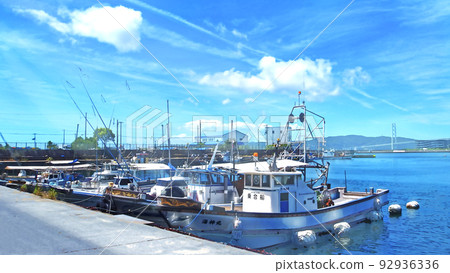 夏季港口登船【橫版】 92936336