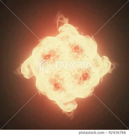 Illustration of fire whirl 92936766