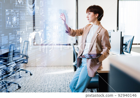 商業 商務 女生 92940146